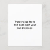 電話ボックスとビッグベンの塔 チラシ (裏面)