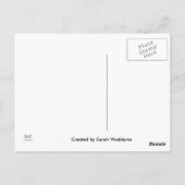 電話ボックスと照明の跡：はがき ポストカード (裏面)