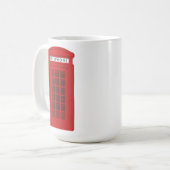 電話ボックス コーヒーマグカップ (正面左)
