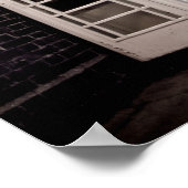 電話ボックス[プリント] ポスター (角)