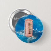 電話ボックス 缶バッジ (正面&裏面)