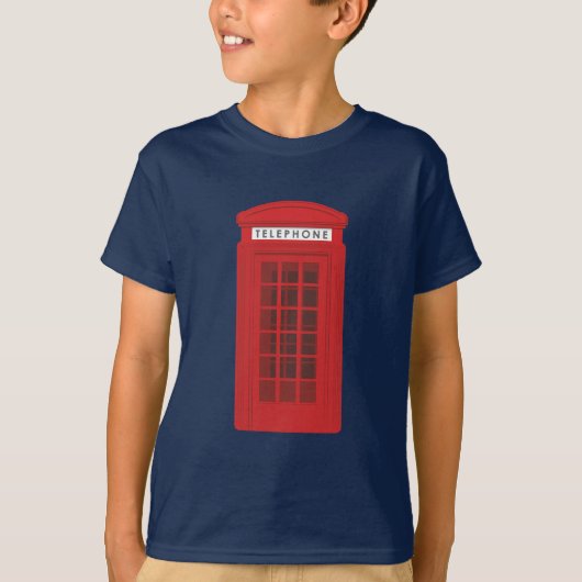 電話ボックス Tシャツ (正面)