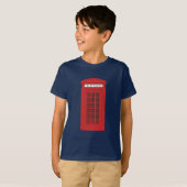 電話ボックス Tシャツ (正面フル)