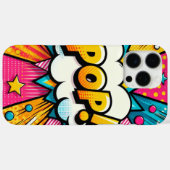 電話ポップ・アートのケース Case-Mate iPhoneケース (裏面 (横))