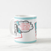 電話マグのおもしろいなナース コーヒーマグカップ (正面左)