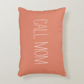 電話ママ文字ママ部屋の枕 アクセントクッション (正面(垂直))