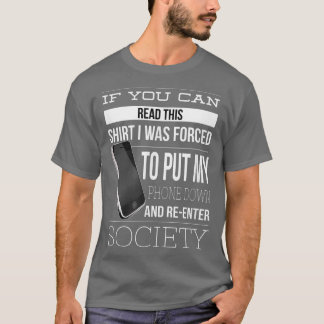電話中毒おもしろいT頭が切れる携帯電話Addict Hu Tシャツ
