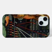 電話交換機オペレーター、ヴィンテージ ビジネス Case-Mate iPhoneケース (裏面 (横))