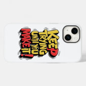 電話保ケースデザインまで試して。 Case-Mate iPhoneケース (裏面 (横))