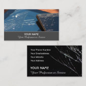 電話修理専門サービスカー 名刺 (正面/裏面)