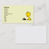 電話及びアヒル 名刺 (正面/裏面)