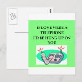 電話愛好家 ポストカード (正面/裏面)