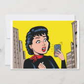 電話招待状 招待状 (正面)