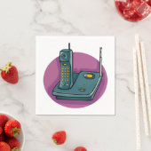 電話留守番機紙ナプキン スタンダードカクテルナプキン (インサイチュ)