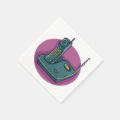 電話留守番機紙ナプキン スタンダードカクテルナプキン (角)