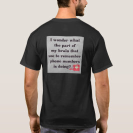 電話番号の記憶おもしろい、 Tシャツ