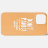 電話看護師 Case-Mate iPhoneケース (裏面 (横))