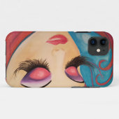 電話箱の元の芸術を"打ちますLaurieSmithによって" Case-Mate iPhoneケース (裏面(横))