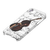 電話箱。 コントラバス及び楽譜。 一突き色 Case-Mate iPhoneケース (下部)