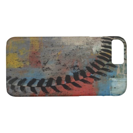 電話絵を描用野球ケース Case-Mate iPhoneケース (裏面(横))