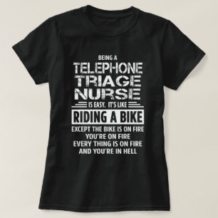 電話試聴ナース Tシャツ