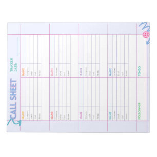 電話追跡メモ帳 ノートパッド