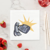 電話通信 スタンダードランチョンナプキン (インサイチュ)