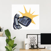 電話通信 ポスター