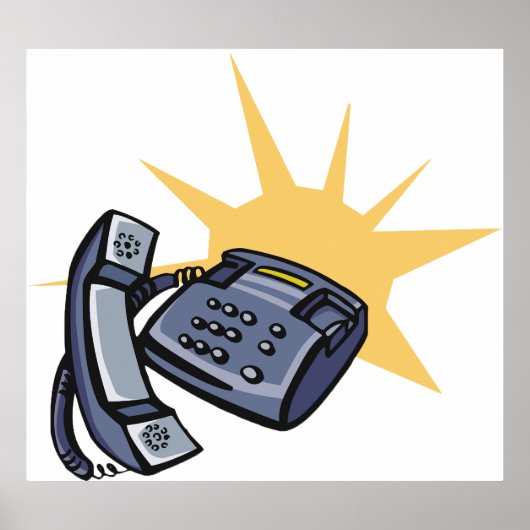 電話通信 ポスター (正面)