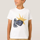 電話通信 Tシャツ (正面)