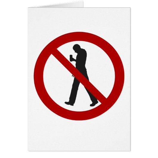 電話頭が切れるゾンビ禁止 (正面)