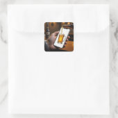 電話頭が切れるビアマグ スクエアシール (バッグ)