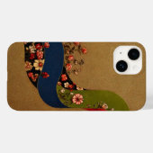 電話14ケースヴィンテージフローラルパターンエレガント- Case-Mate iPhoneケース (裏面 (横))