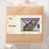 電話1-800-LOLCATS ラベル (インサイチュ)