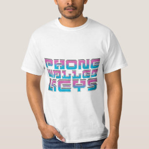 電話,ウォレット,鍵 Tシャツ
