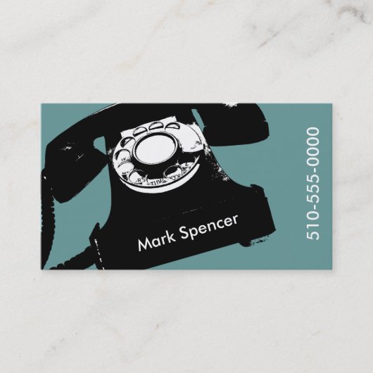 電話 コーリングカード (正面)