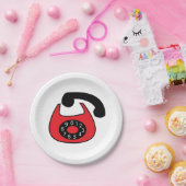 電話 ペーパープレート (パーティー)