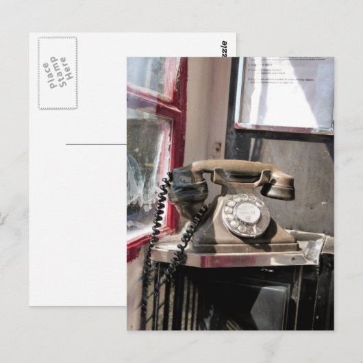 電話 ポストカード (正面/裏面)