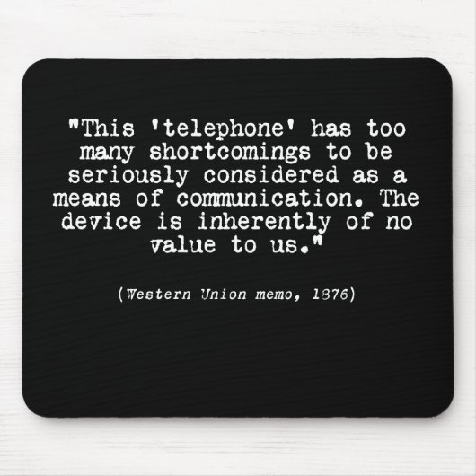 電話 マウスパッド (正面)