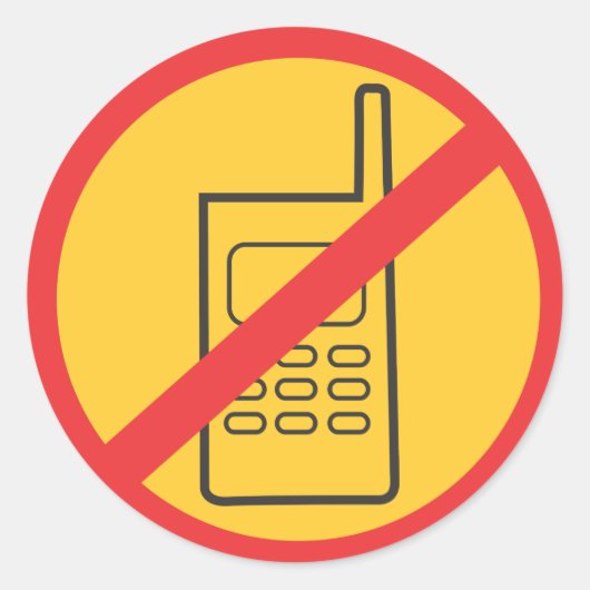 電話 ラウンドシール (正面)