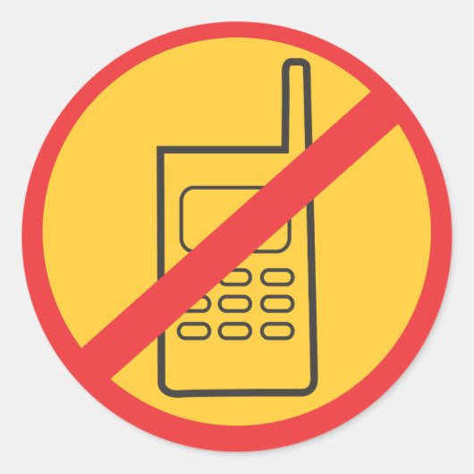 電話 ラウンドシール (正面)