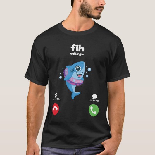 電話+リマインド+メッセージ+拒否+承諾 Tシャツ (正面)
