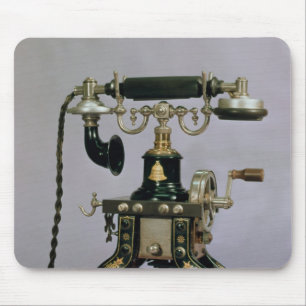 電話、国民のテレホンサービス、米国1890年 マウスパッド