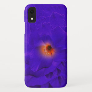 電話/iPodケース剣の花紫色の乗算 iPhone XRケース