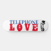 電話LOVE スケートボード (横)