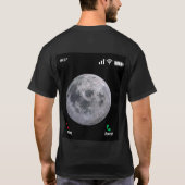 電話Tシャツ Tシャツ (裏面)