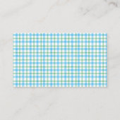 電車おむつラッフルカード |赤ちゃんシャワーのトレーニング エンクロージャーカード (裏面)