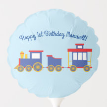 電車かわいいチョーチョ1st誕生日パーティーテーマ