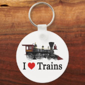 電車が大好き キーホルダー (正面)