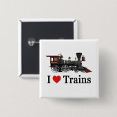 電車が大好き 缶バッジ (正面&裏面)
